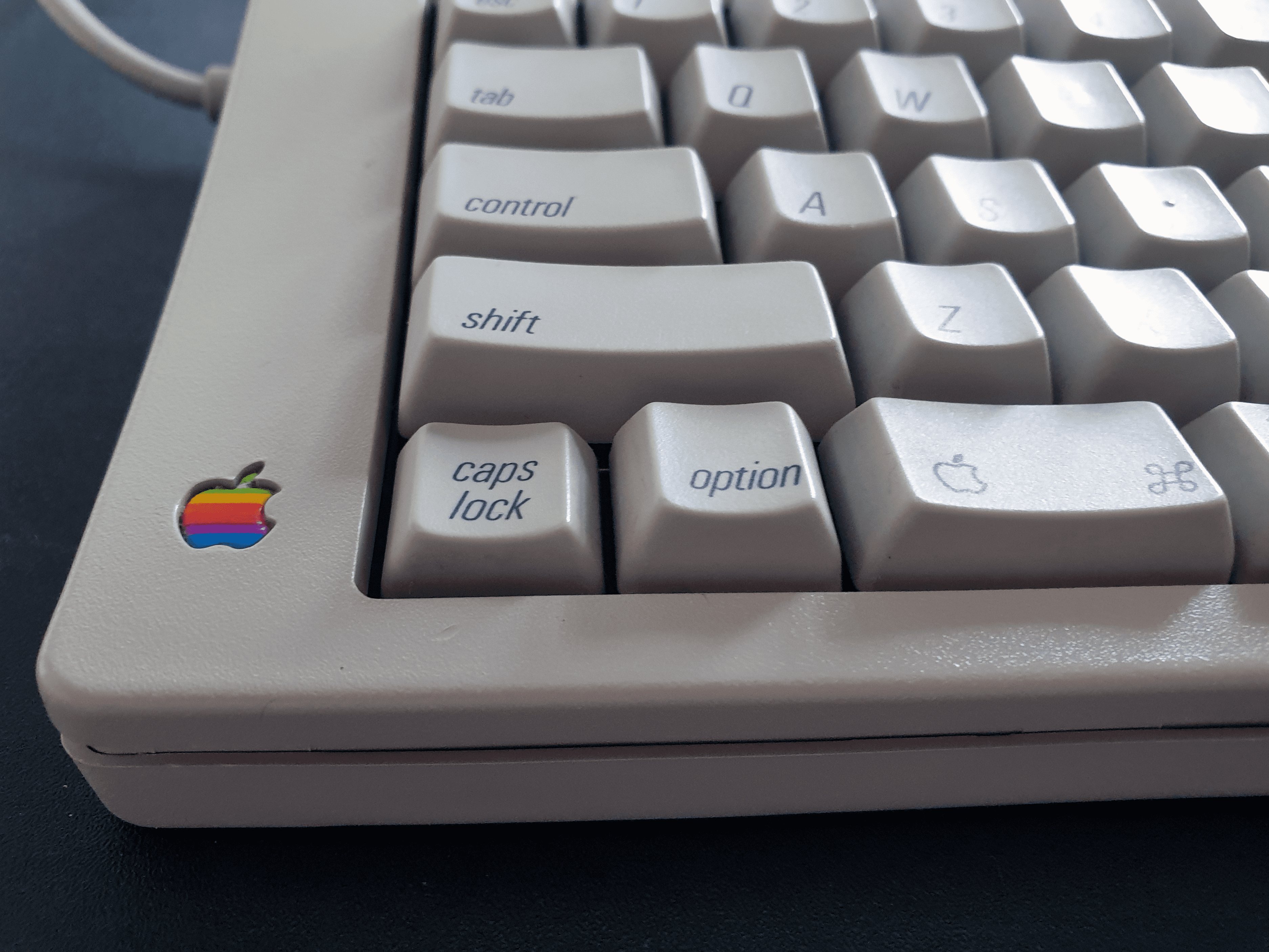 Apple Standard Keyboard, click-modded