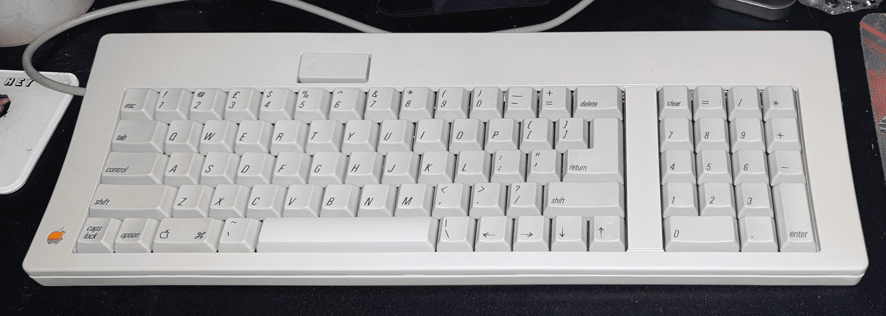 apple m0116 keyboard