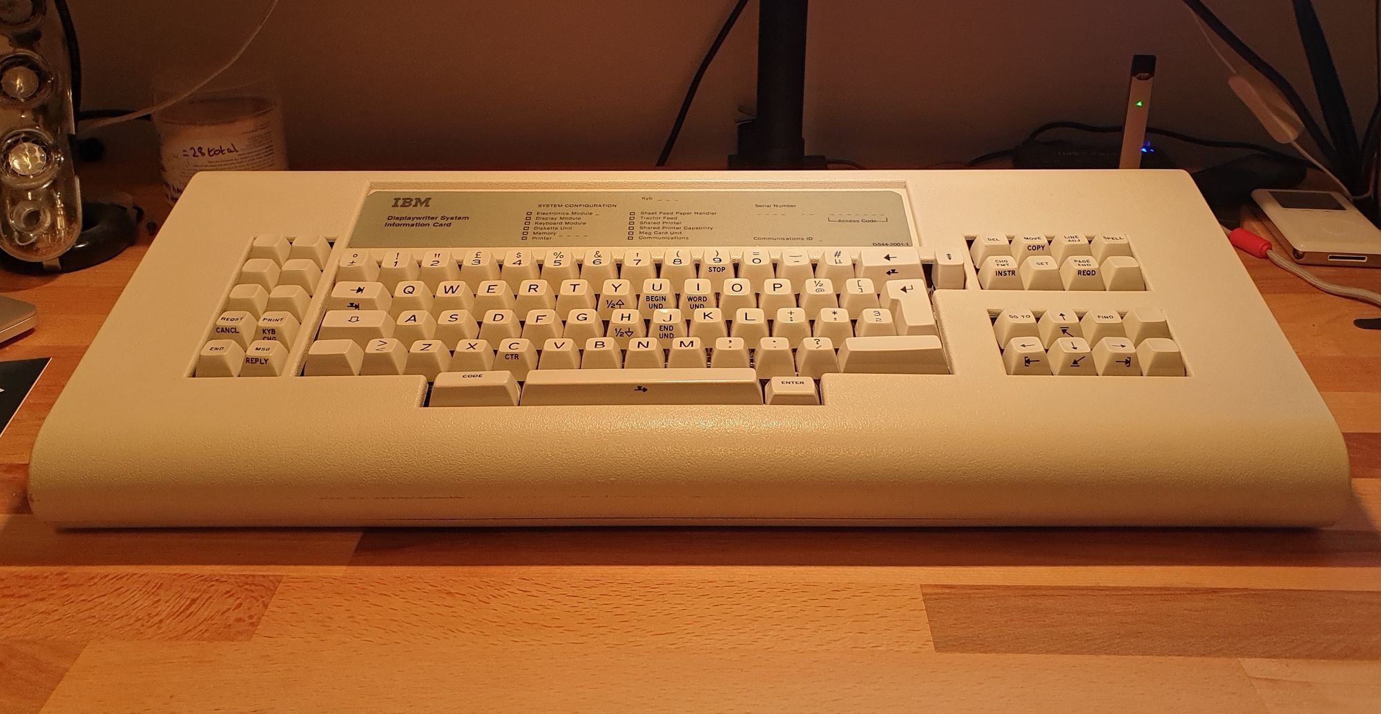 IBM Model B 6580 Displaywriter Keyboard